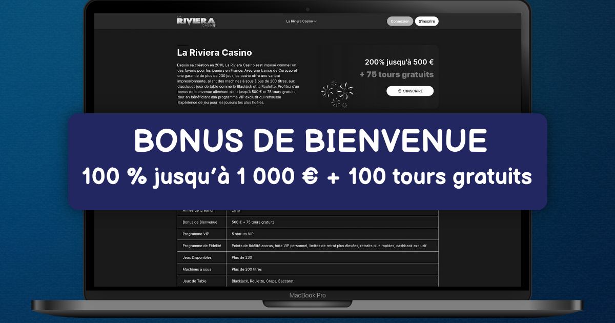 Casino La Riviera banner